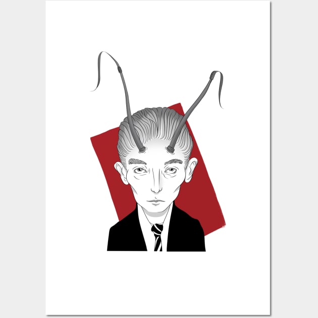 Franz Kafka Wall Art by headache606